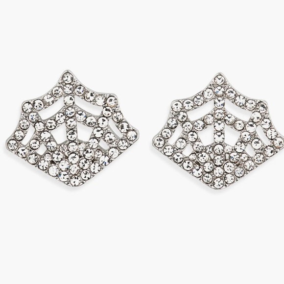 BaubleBar Jewelry - BaubleBar Spider & Web Stud Earrings